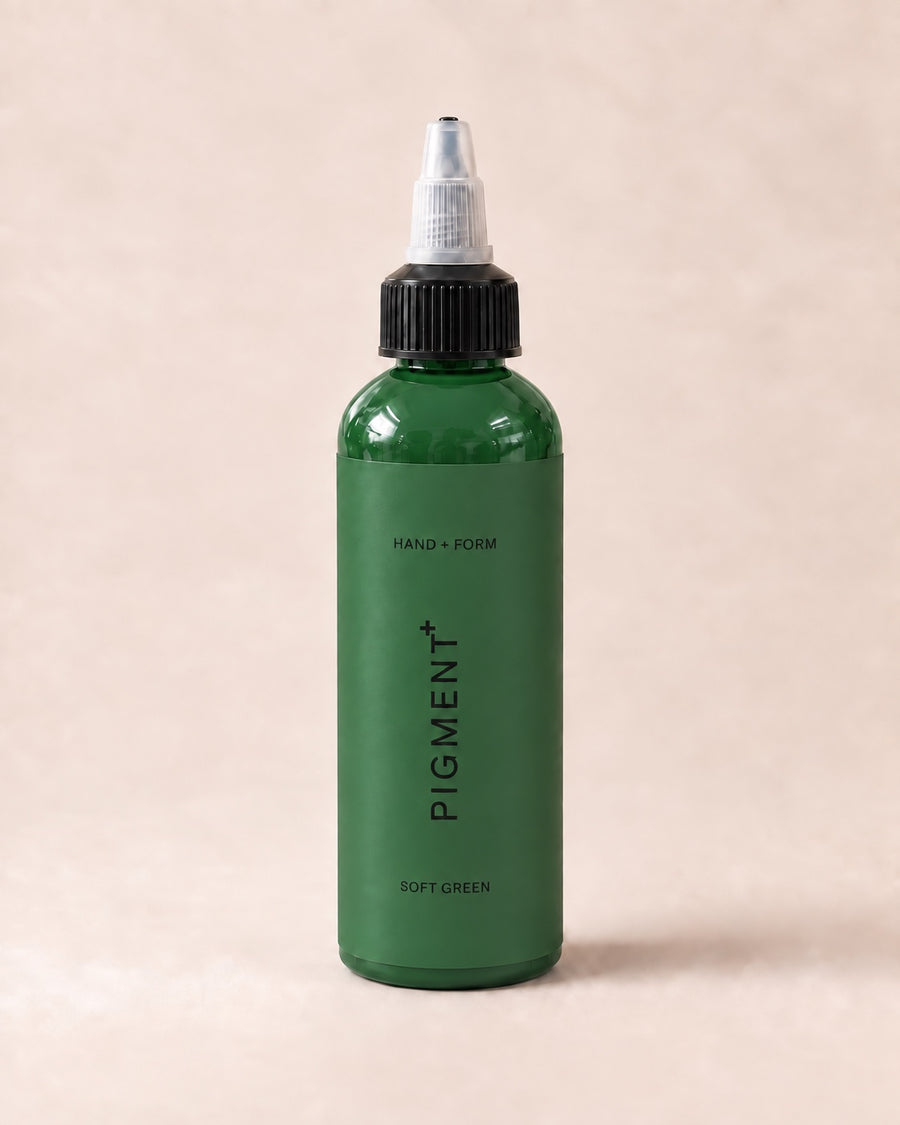 Pigment+ Soft Green 120 ml bottle