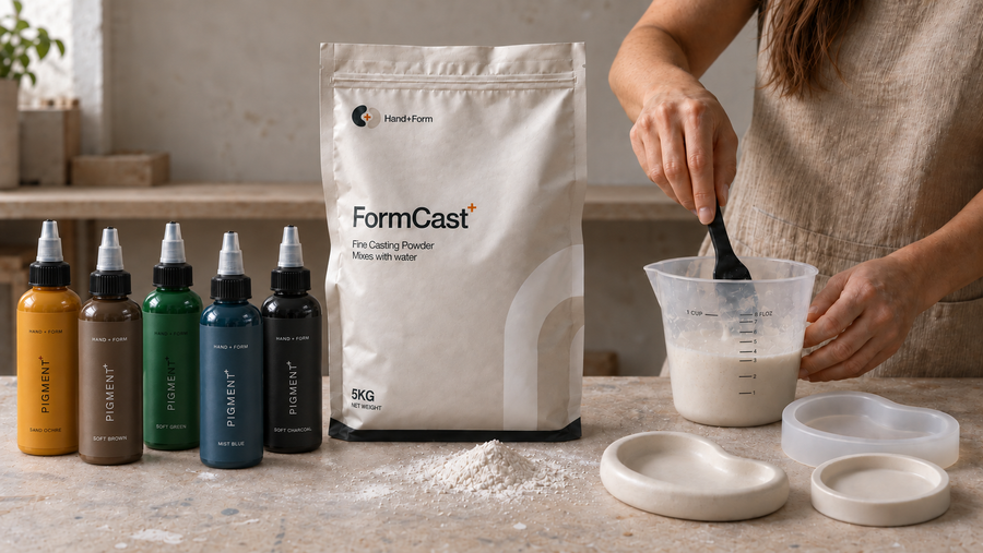The FormCast bag range side by side